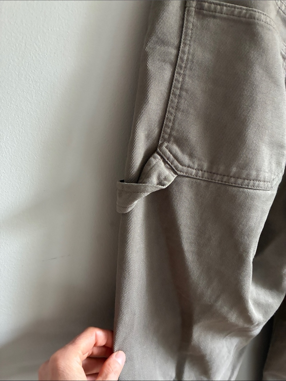 TNA Women's Straight-Leg Trousers in Taupe - Picture 6 of 6